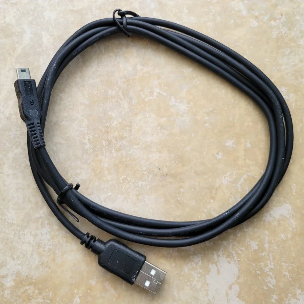USB A to Mini B USB Cable